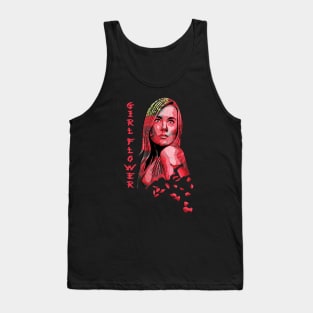 Flower girl power Tank Top